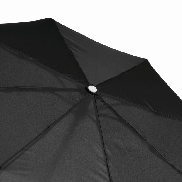 Automatic Open/Close Windproof Pocket Umbrella Streetlife - Black / White