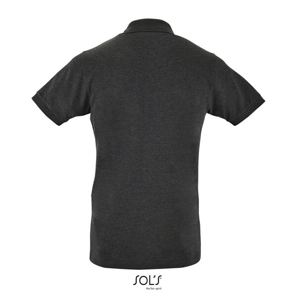 PERFECT MEN Polo homen 180g - Antracite MatizadoM