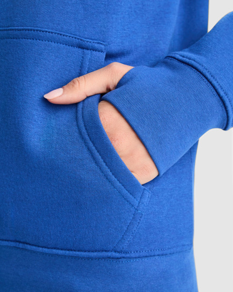 Urban Woman Hooded Sweatshirt - Rosette/Purple / S