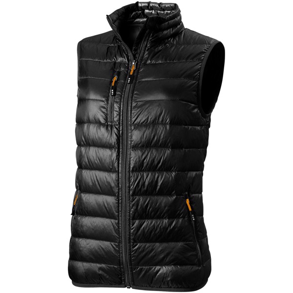 Fairview women's lightweight down bodywarmer - Solid black / XL