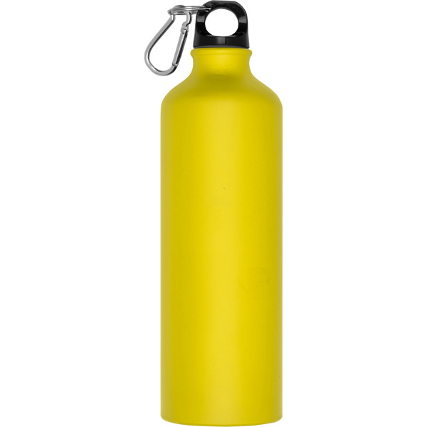 THEODORE Alumínium ivópalack karabinerrel, 800 ml - Yellow