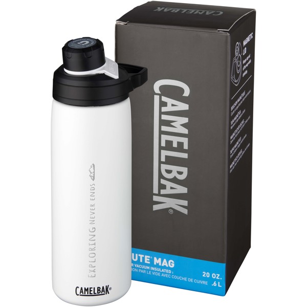 CamelBak® Chute® Mag 600 ml copper vacuum insulated bottle - White