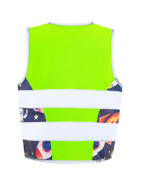 Children's Safety Vest Action - Neon Green / XXS