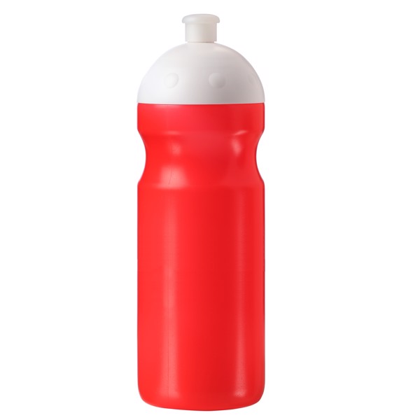 Trinkflasche "Fitness" 0,7 L Mit Saugverschluss - Weiss