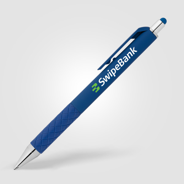 Stylo Gel Islander Bright Stylus Rétractable - Bleu roi / Sérigraphie