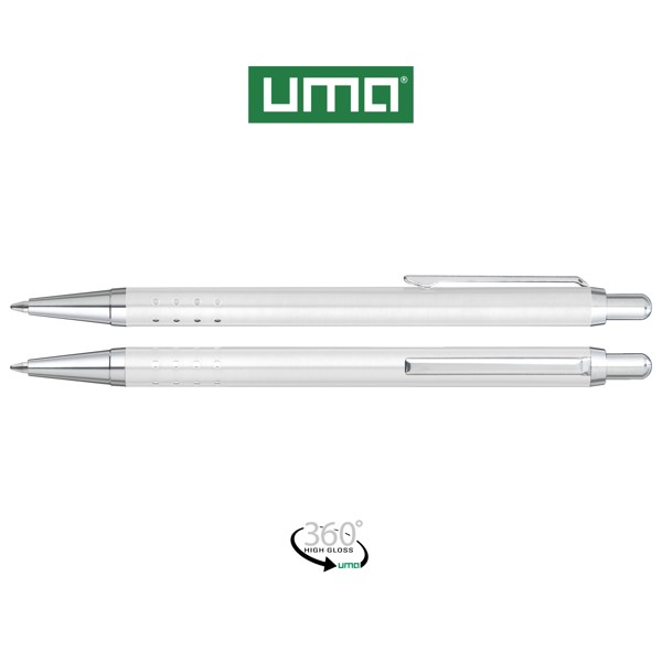 SLIMLINE guľôčkové pero - Biela
