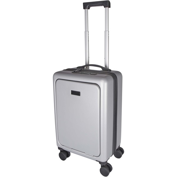 Valise cabine Rover Pro de 20" et 40L recyclée GRS - Argent