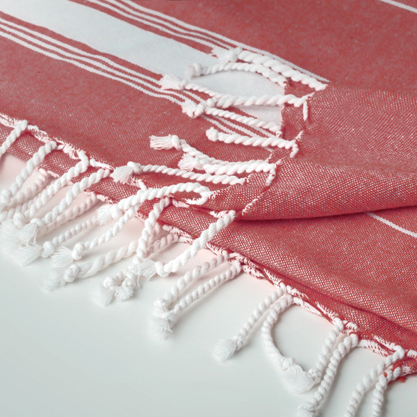 Asciugamano in cotone Malibu - Rosso