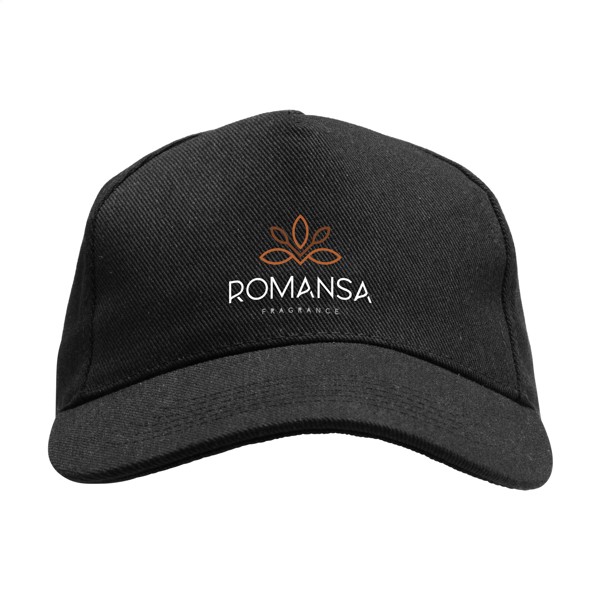 Hamar Cap Recycled Cotton cap - Black