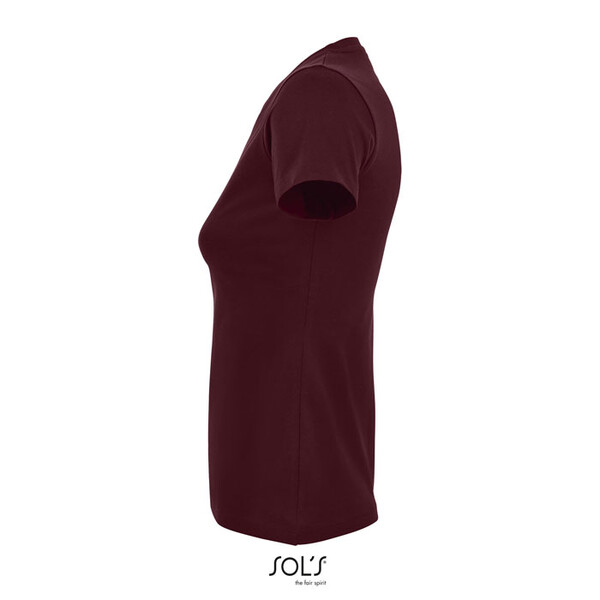 IMPERIAL WOMEN T-shirt 190g - BurgundyL
