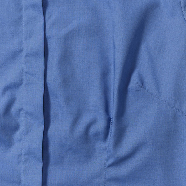 3 / 4 Sleeve Poplin Shirt - Black / XS