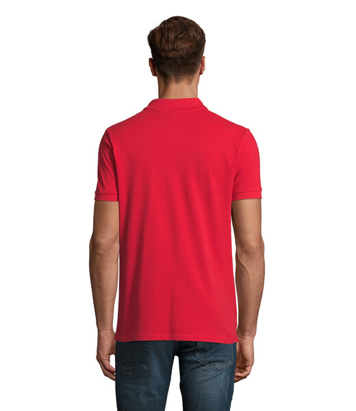 PERFECT MEN Polo homen 180g - VermelhoM