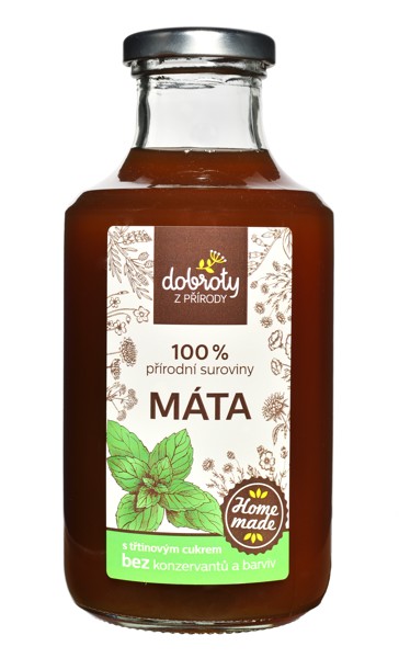 Nápojový koncentrát Mäta