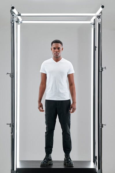 Printer Heavy V t-shirt White M