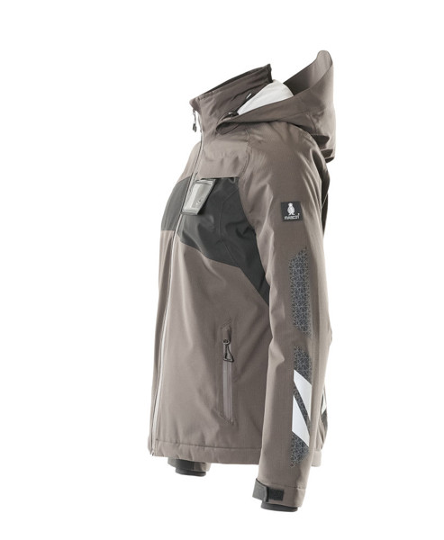 Winter Jacket - MASCOT® - Dark Anthracite / Black / 4XL