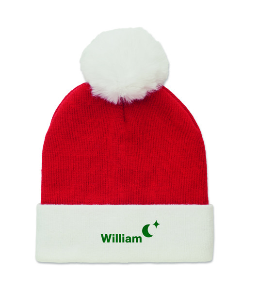 Christmas knitted beanie Mensa