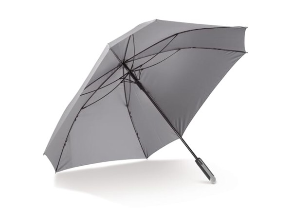 Deluxe 27” square umbrella auto open - Grey