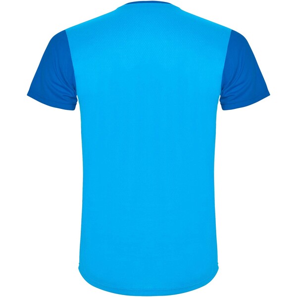 T-shirt sportiva a maniche corte unisex da 130 g/m² Detroit - Blu royal / Royal chiaro / M