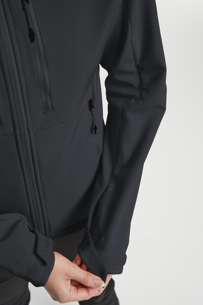 TXlite Softshell W Black S