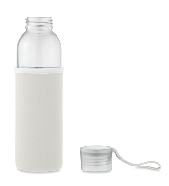 Fľaša z recyklovaného skla 500 ml Ebor - Béžová