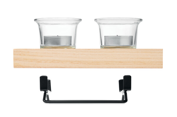 Tea light holder set with stand Irondle