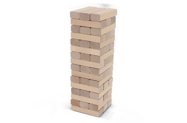 Jeu de tour en bois en pochette - Bois