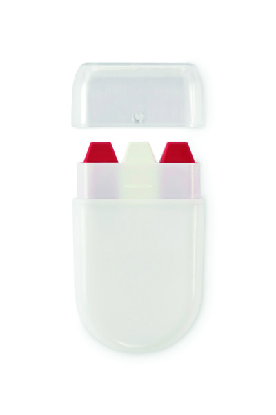 Flag body paint stick Cheer - White