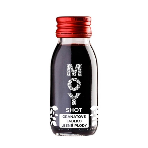 MOY SHOT GRANATOVÉ JABLKO + LESNÉ PLODY 60ml