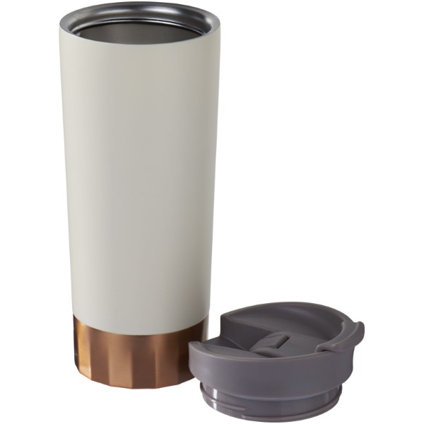 Bicchiere Peeta con isolamento sottovuoto in rame da 500 ml - Cromato
