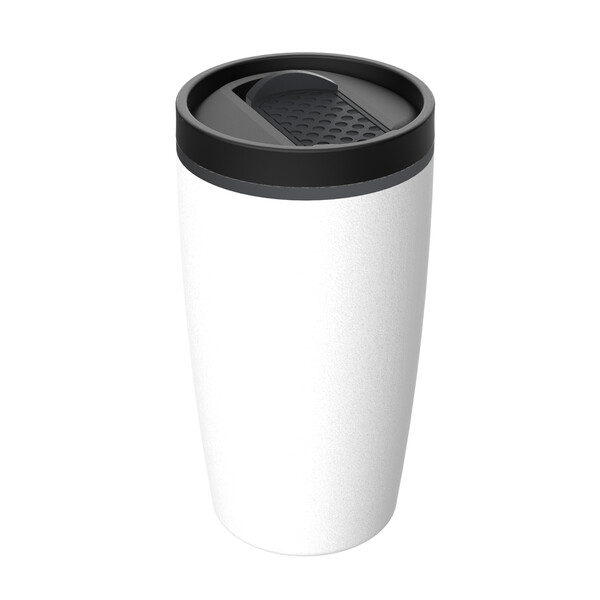 METZ - Mug: white, Sleeve: dark grey