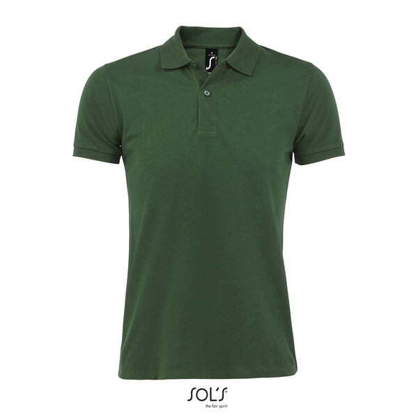 PERFECT MEN Polo homen 180g - Verde Garrafa EscuroL