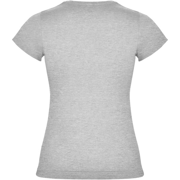 T-shirt a maniche corte da donna Jamaica - Grigio mélange / S