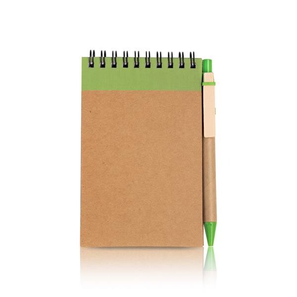 Recynote A6 - Verde Oliveira