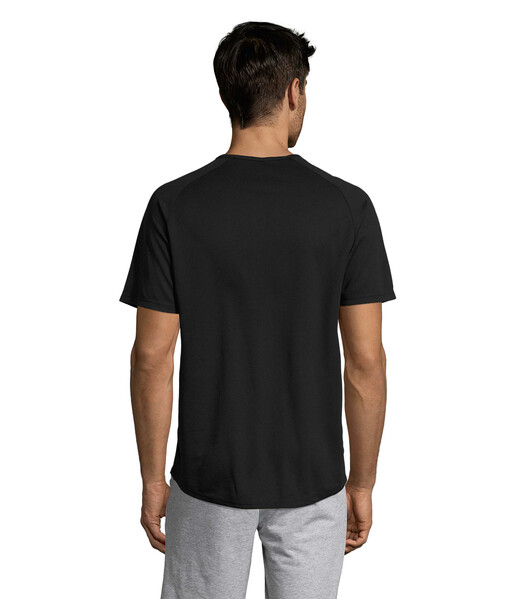SPORTY T-shirt homem - PretoXL