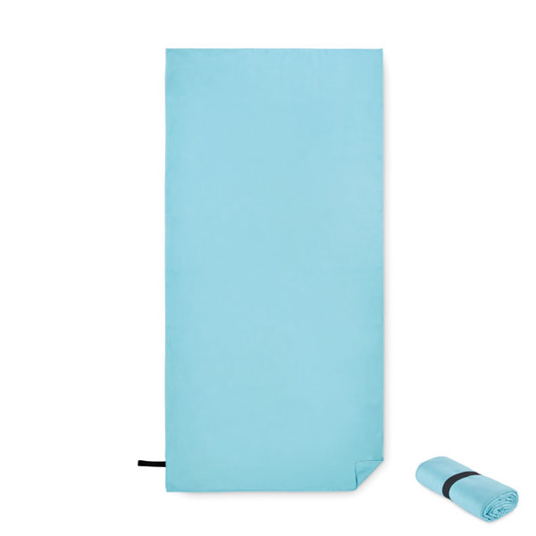 Double sided microfibre towel Waxoff - Turquoise
