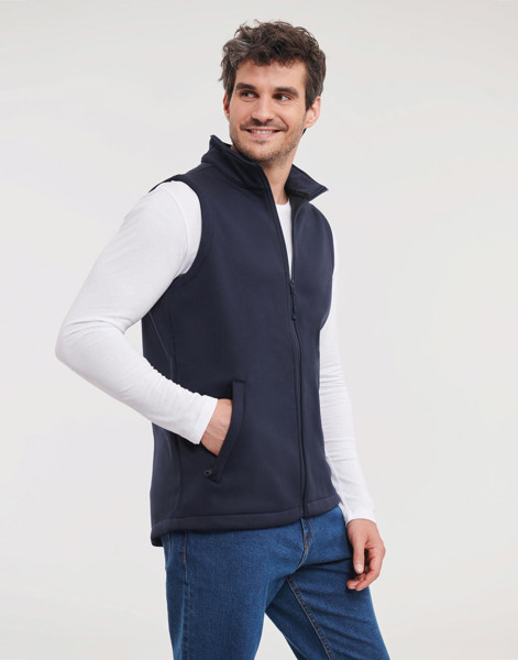 Men's Smart Softshell Gilet - Black / S