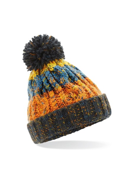Junior Corkscrew Beanie - Retro Blues