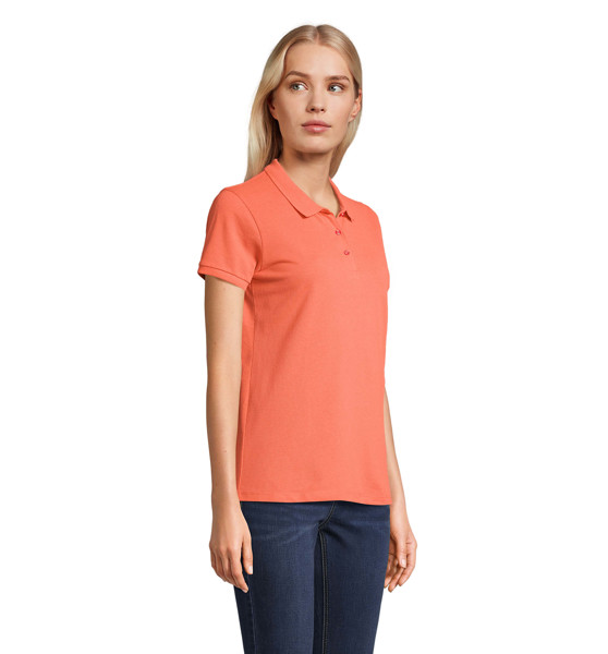 Polo PLANET DONNA 170g Planet Women - Pop OrangeXS