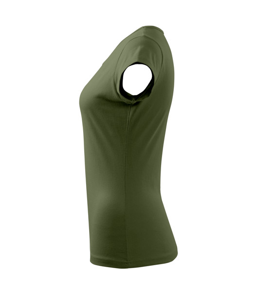 Tričko Dámské Malfini® Pure - Khaki / 2XL