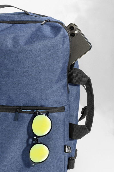 Sac À Dos Porte Documents En Rpet Walton - Bleu Foncé