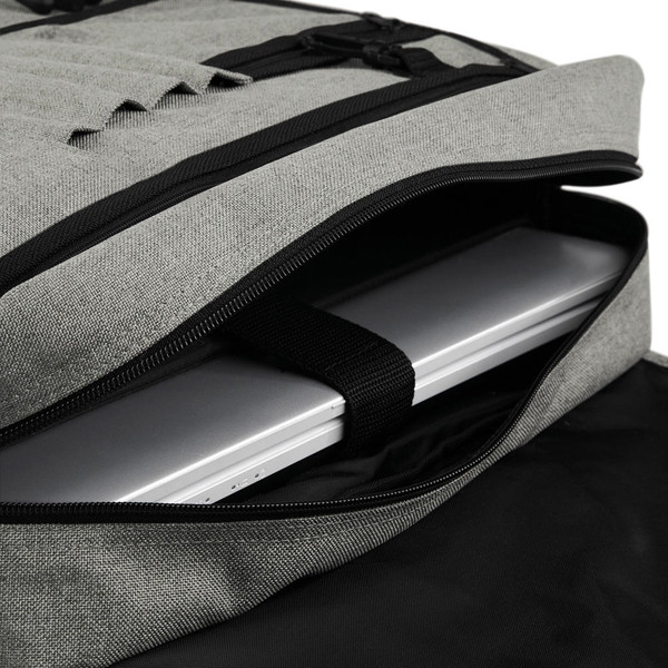 Two-Tone Digital Messenger - Grey Marl / ONE SIZE