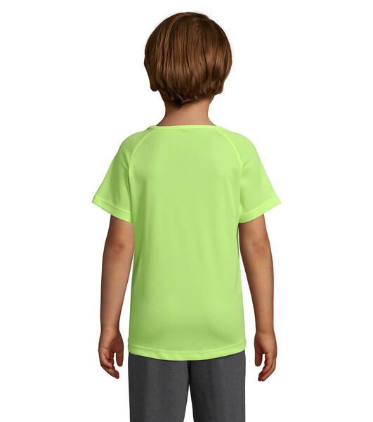 SPORTY T-SHIRT CRIANÇA 140g Sporty Kids - Amarelo FluoXL