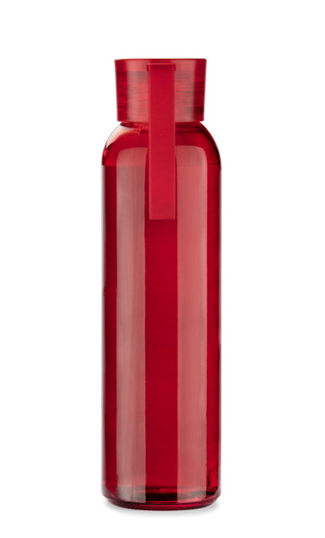 Butelka szklana VERRE 500 ml - Czerwony