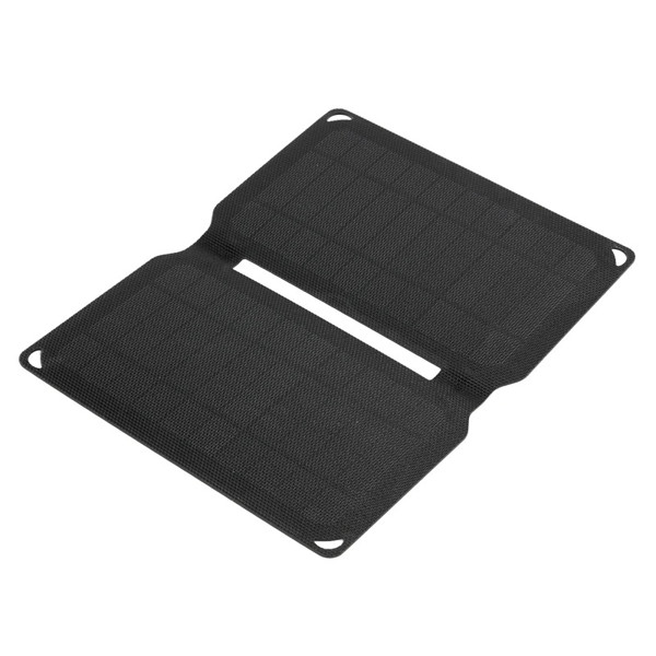 Foldable solar panel 10W with USB outputs