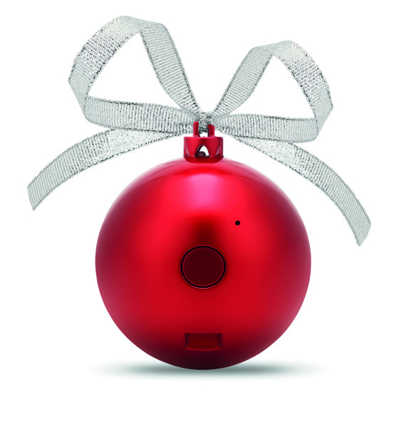 Speaker Christmas ball Jingle Ball - Red