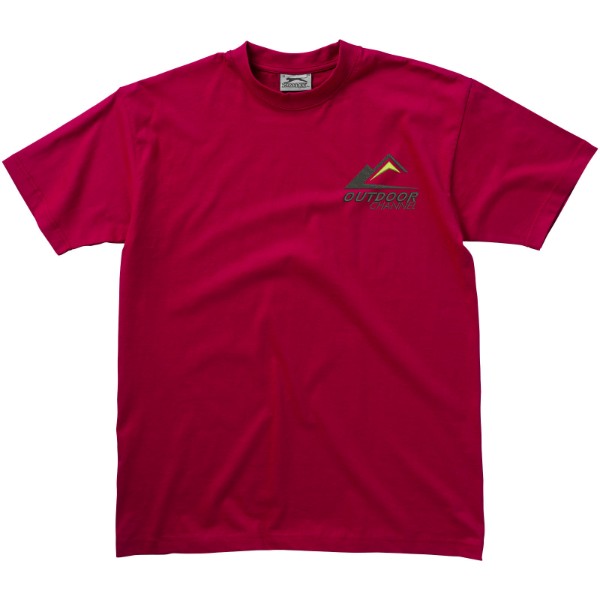 T-shirt unisex Return Ace z krótkim rękawem - Ciemnoczerwony / M