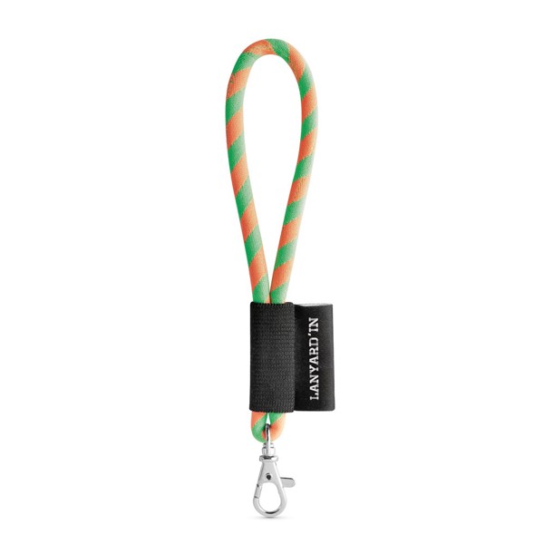 Lanyard Tube Short Set. Standard Models - Hexachrome Green / Orange