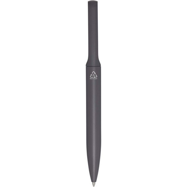 Penna a sfera in alluminio riciclato Blanca (inchiostro blu) - Grigio crepuscolo