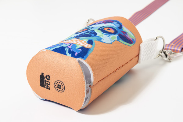 Rpet Can Cooler PrintCan Carry, Sleek-Type - White