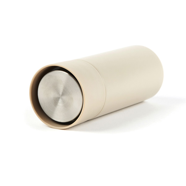 Vinga Otis to-go mug 300 ml, 18/8 steel - Greige